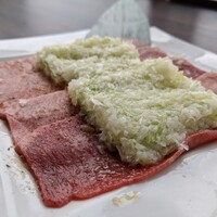 焼肉ぽんが 江ノ島 - たたみネギタン塩