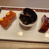 CANTON8 銀座店 - 上海本店特別コース 前菜3種盛り合わせ