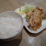 Menya Kotetsu - ザンギ定食１個