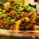 四川家庭料理 珍々 - 豚肉アップ１