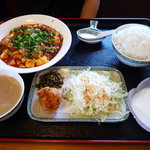 四川料理 蘭梅 - 麻婆豆腐セット