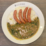 CoCo壱番屋 - ソーセージ ほうれん草