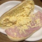 パンの田島 - ハムたまご (店内) 305円