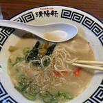 久留米ラーメン清陽軒 - 胡椒 すりごま 紅生姜 オレイレタ