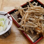 リカースタンド　ベルハウス - おそばの見えない盛りそば！