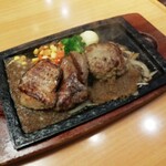 ステーキ宮 - ３大名物コンボ