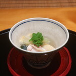 日本料理 幸庵 - 蛤の若竹煮