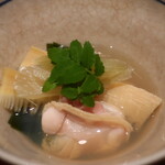 日本料理 幸庵 - 蛤の若竹煮アップ