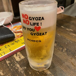 餃子家 龍 - 生ビール