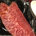 焼肉ギュウミー - ミスジ。至福の逸品☆