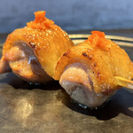 炭焼 おかげさん - 熊野地鶏ソリ