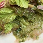 ブション - 鯛＋バジルソース