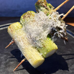 炭焼 おかげさん - アスパラペコリーノチーズ