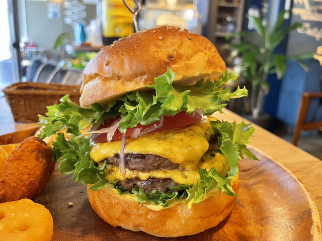HAMBERGER DINER Flip-Flop】肉感たっぷり野菜たっぷりなトール