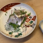 御料理 めなみ - 自家製小鯛笹漬け