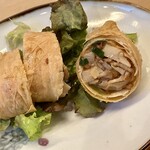 御料理 めなみ - 湯葉春巻き