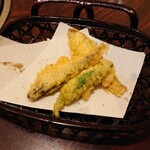 居酒屋 喜烙亭 - 滋賀県産モロコの天ぷら