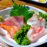 よし半 - 刺し盛り（コース料理）