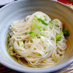 よし半 - ミニそうめん（サービスしていただきました）