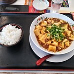 餃子の王将 - 麻婆麺と小ごはん