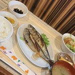 Shokudou Nora - イワシの塩焼き定食９８０円