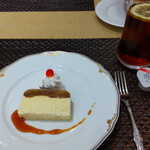 ひむか - バナナカタラーナ、アイスティー