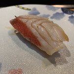 琉球鮨 築地青空三代目 - かりゆし金目鯛