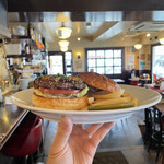 GRILL BURGER CLUB SASA - "限定10食" 【5月のMonthly Burger】 『生姜香るガーリックテリヤキBurger¥1,150』 ※平日ランチは、ソフトドリンク付