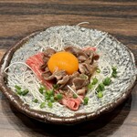 焼肉 拍手喝采 - 田村牛タンロースユッケ