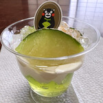 銀座コージーコーナー - 料理写真:熊本県産Wメロンパルフェ