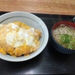Matsuya - カツ丼とミニそば