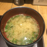 天吉屋 - 味噌汁(お代わり無料)