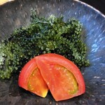 瓢斗 - 海ぶどうとフルーツトマト