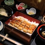 笹舟 - 鰻蒲焼き膳 3,500円(税込)