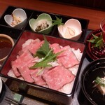 笹舟 - 佐賀牛ロースト膳  3,500円(税込)
