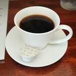 キッチン ブルー グローブ - コーヒーのアップ