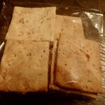 Leixoes - 〈玄米クッキー〉塩加減と香ばしさがよいですミャ