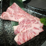 特選三角上カルビ　1800円