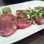 お好み焼き えん - 厚切り牛タン