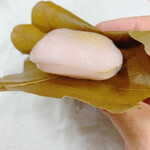 和菓子処 大角玉屋 - 柏餅 みそあん