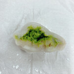 和菓子処 大角玉屋 -  抹茶大福  断面
