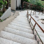 和菓子処 大角玉屋 - 念仏坂の石段