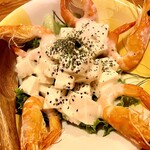 Ebian - 海老と豆腐のサラダ