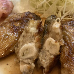 かつれつ四谷たけだ - 中はジューシー