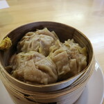 豊潤煮干醤油一生麺a.k.a.ラーメン森 - 豚肉焼売です☆　2023-0501訪問