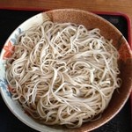 そば酒房 なごみや - 後から出てきたせいろ蕎麦、超細い、旨い