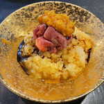 Japanese Soba Noodles 蔦 - 「A5黒毛和牛SUKIYAKI TKG」800円