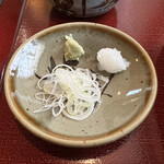 Teuchi Soba Katou - 薬味