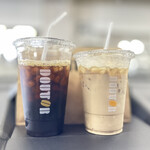 ドトールコーヒーショップ - ・アイスコーヒーL  ・アイス沖縄黒糖ラテM 