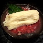 卓 - 煮付けと食べる素麺